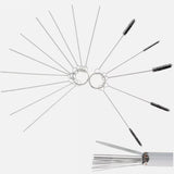 Free Shipping Airbrush Spray Gun Nozzle Cleaning Kit Needle & Brush Set Repair Tool Handle Precision Car Motorcycle Kit