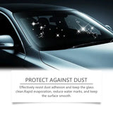Car Window Glass Cleaner Removes Dirt Auto Glass Sponge Cleaning Brush Windshield Oil Film Cleaner Glass Oil Film Cleaning Brush
