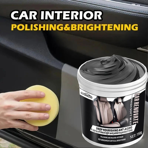Car Interior Cleaner & Polish - All-in-One Formula for Dashboard, Seats & Trim