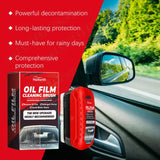 Powerful Car Windshield Cleaner Removes Glass Oil Film Remover Dirt Car Window Glass Cleaner Auto Glass Sponge Cleaning Brush