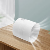 Inline Booster Duct Fan Ventilation Cooling Exhaust Fan Low Noise Blower for Air Circulation Ducting Vents Grow Tents 12V 5W