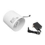 Inline Booster Duct Fan Ventilation Cooling Exhaust Fan Low Noise Blower for Air Circulation Ducting Vents Grow Tents 12V 5W
