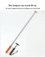 Car Rearview Mirror Wiper Cleaning Tool Auto Glass Mist Cleaner Scraper Car Accessories Handle Telescopic Window Cleaning Brush