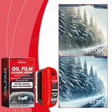Powerful Car Windshield Cleaner Removes Glass Oil Film Remover Dirt Car Window Glass Cleaner Auto Glass Sponge Cleaning Brush