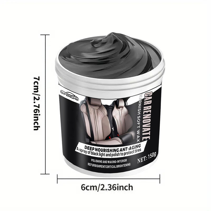 Car Interior Cleaner & Polish - All-in-One Formula for Dashboard, Seats & Trim