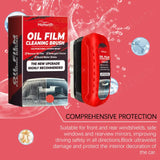 Powerful Car Windshield Cleaner Removes Glass Oil Film Remover Dirt Car Window Glass Cleaner Auto Glass Sponge Cleaning Brush