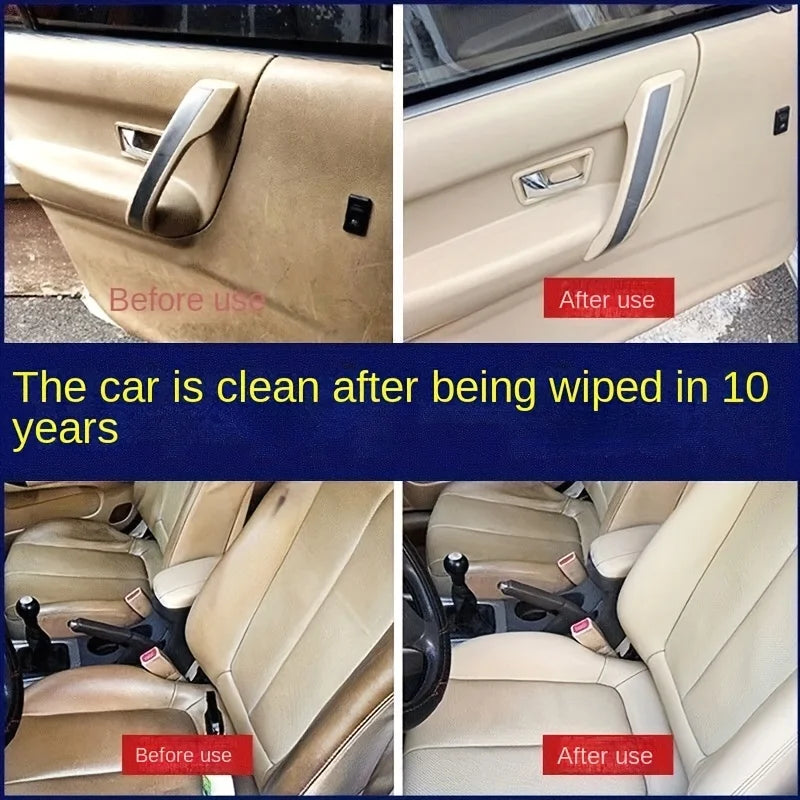 Car Upholstery Cleaner Waterless Dashboard Seat Cleaner Door Panels Roof Cleaning Stain Remover Car Interior Cleaner