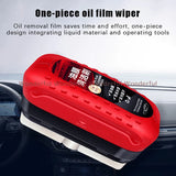 Car Window Glass Cleaner Removes Dirt Car Cleaning Brush Car Glass Glossy Powerful Car Windshield Cleaner Oil Film Remover
