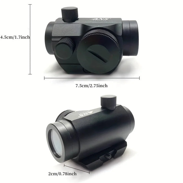 ANS 4MOA Red Green Dot Reflex Sight Low Profile Micro Dot Sight 20MM