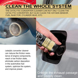 A Bottle 30ML Car Vehicle Catalytic Converter Cleaner Deep Cleaning Engine Carbon Deposit Remove Automobile Cleaning Agent
