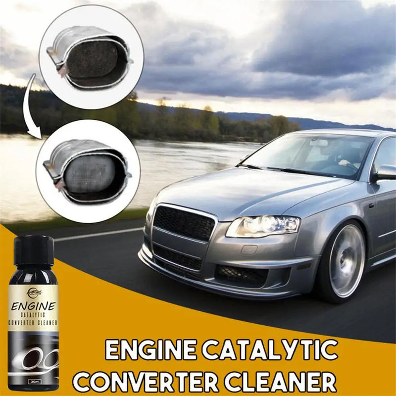 30ML Car Catalytic Converter Cleaner Deep Cleaning Multipurpose Engine Carbon Deposit Remove Automobile Cleaning Agent