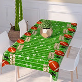 Football Birthday Party Supplies,102pcs Party Decorations&Tableware Set-Football Party Plates Napkins Tablecloth Balloons etc