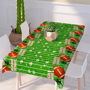 Football Birthday Party Supplies,102pcs Party Decorations&Tableware Set-Football Party Plates Napkins Tablecloth Balloons etc