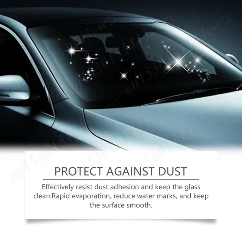 Powerful Car Windshield Cleaner Removes Glass Oil Film Remover Dirt Car Window Glass Cleaner Auto Glass Sponge Cleaning Brush