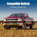 Front Bumper for 16-19 Chevy Silverado 1500 w/ Sensor Holes