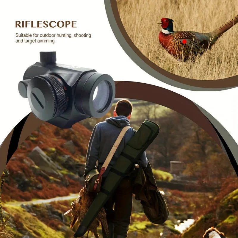 ANS 4MOA Red Green Dot Reflex Sight Low Profile Micro Dot Sight 20MM