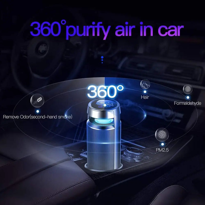 Car Air Quality Purifier Efficient Purification and Health Particle Carbon