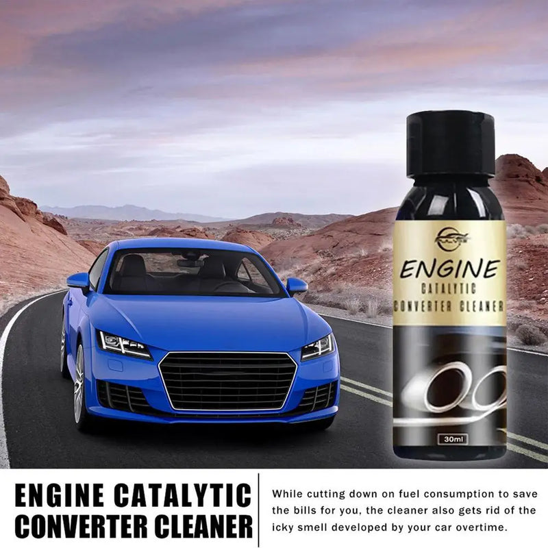 30ML Car Catalytic Converter Cleaner Deep Cleaning Multipurpose Engine Carbon Deposit Remove Automobile Cleaning Agent