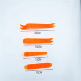 New 4pcs Auto Car Radio Panel Door Clip Trim Dash For Volkswagen VW POLO cc Tiguan Passat B5 B6 B7 Golf MK6 Jetta MK5 MK6