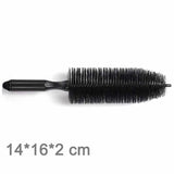 Car Wheel Tire Wash Cleaning Brush Car Rim Scrubber Cleaner Duster Handle Car Tyre Cleaning Detailing Brushes Car Cleaning Tools