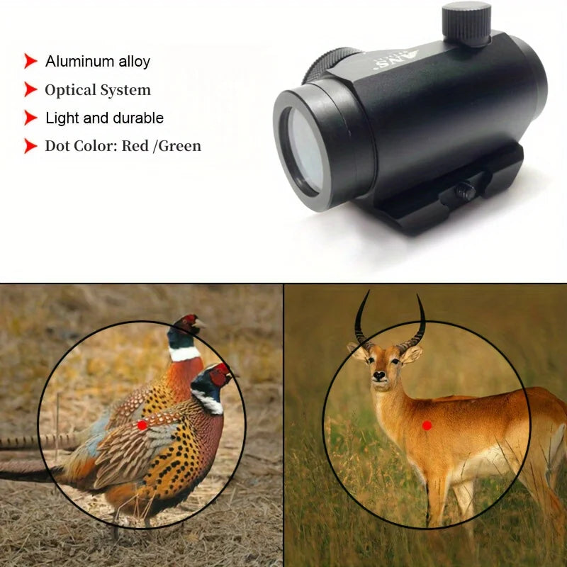 ANS 4MOA Red Green Dot Reflex Sight Low Profile Micro Dot Sight 20MM
