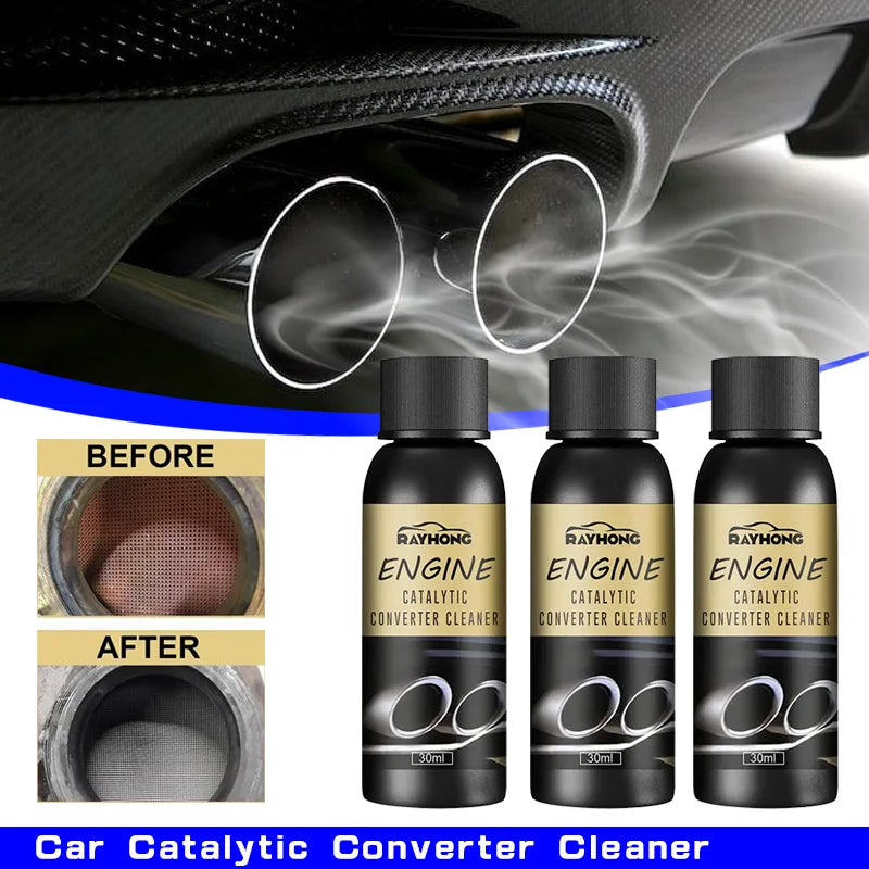 30ml Car Catalytic Converter Cleaner Deep Cleaning Multipurpose Cleaner Engine CSV Clean Accelerators Catalysts Easy Cleaner