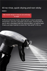500ml Liquid Car Interior Detailer Cleaner Car Stain Remover Car Interior Wash Maintenance for Auto Home Use