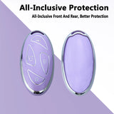 Key Fob Cover Case Compatible with Hyundai Ioniq 6 Grandeur GN7 KONA Santa Fe Elantra 2022-2024 Accessories