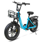 SAMEBIKE C05 Pro Foldable Adult Electric Bicycle 500W 36V 13ah Lithium Battery 20 inch Tire Mountain Off road Electric Bicycle