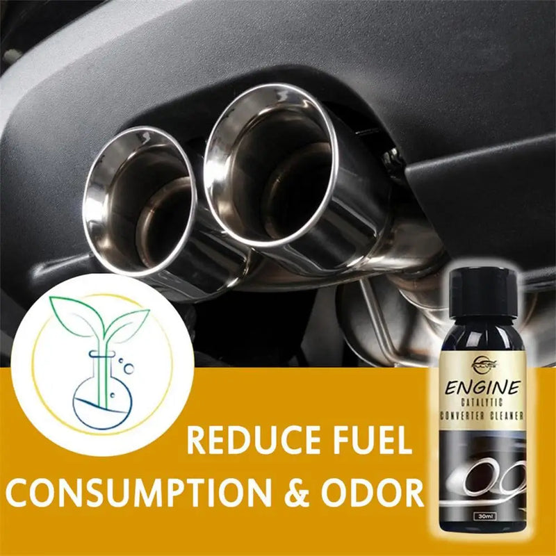 30ML Car Catalytic Converter Cleaner Deep Cleaning Multipurpose Engine Carbon Deposit Remove Automobile Cleaning Agent