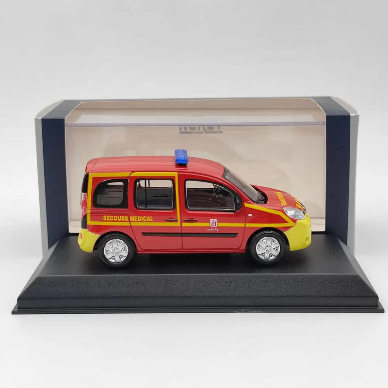 1/43 Norev Kangoo SECOURS SANTE POMPIERS 2013 Diecast Models Car Limited Collection Auto Toys Gift Red