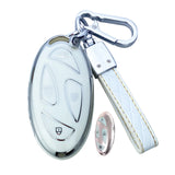 Key Fob Cover Case Compatible with Hyundai Ioniq 6 Grandeur GN7 KONA Santa Fe Elantra 2022-2024 Accessories