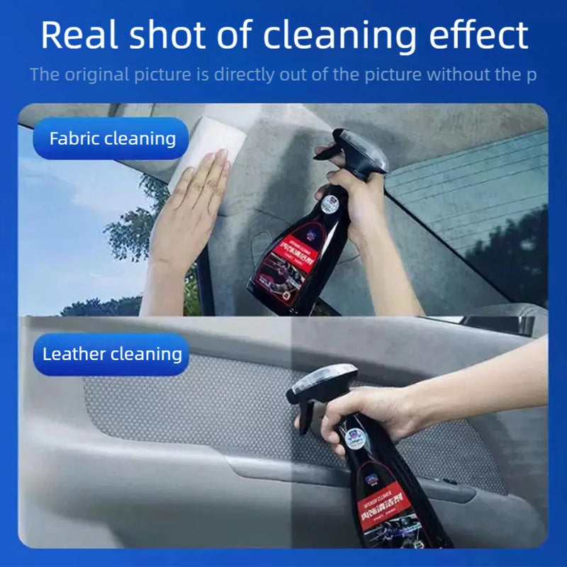 500ml Liquid Car Interior Detailer Cleaner Car Stain Remover Car Interior Wash Maintenance for Auto Home Use