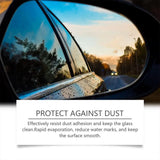 Car Glass Glossy Powerful Car Windshield Cleaner Oil Film Remover Car Window Glass Cleaner Removes Dirt Car Cleaning Brush