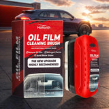 Powerful Car Windshield Cleaner Removes Glass Oil Film Remover Dirt Car Window Glass Cleaner Auto Glass Sponge Cleaning Brush