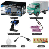 RC Truck 1:16 2.4GHZ RC Car Simulation Drift Climbing Truck With Spray and LED Lights RC Electric Truck Model Boy's Toys Gifts
