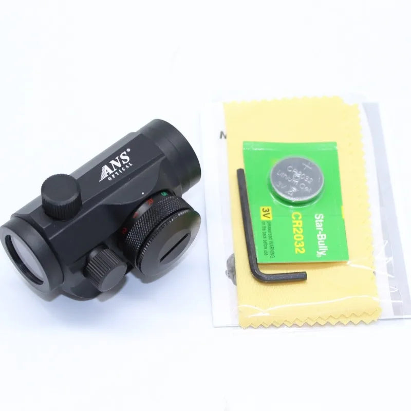 ANS 4MOA Red Green Dot Reflex Sight Low Profile Micro Dot Sight 20MM