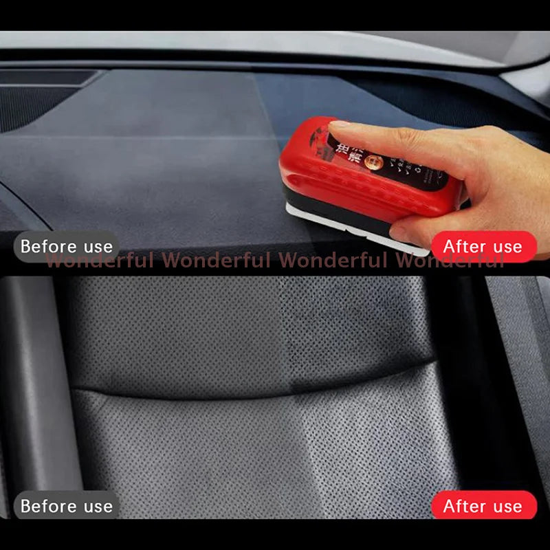 Car Window Glass Cleaner Removes Dirt Car Cleaning Brush Car Glass Glossy Powerful Car Windshield Cleaner Oil Film Remover