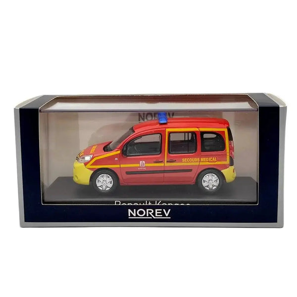 1/43 Norev Kangoo SECOURS SANTE POMPIERS 2013 Diecast Models Car Limited Collection Auto Toys Gift Red